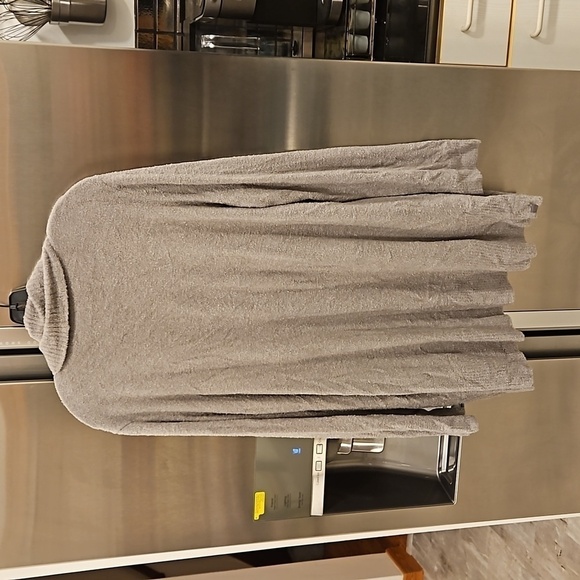 💕BAREFOOT DREAMS💕 CozyChic Lite Circle Cardigan ~ Pewter Gray 2X NWT - Picture 12 of 16